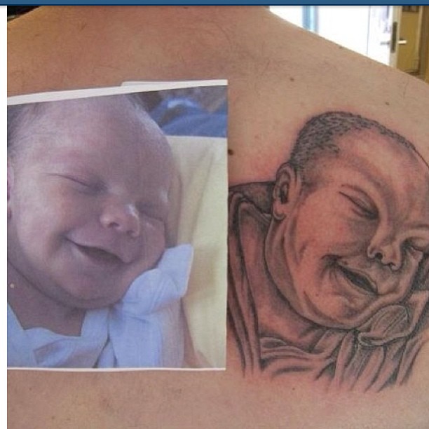 Bebis tatuering fail